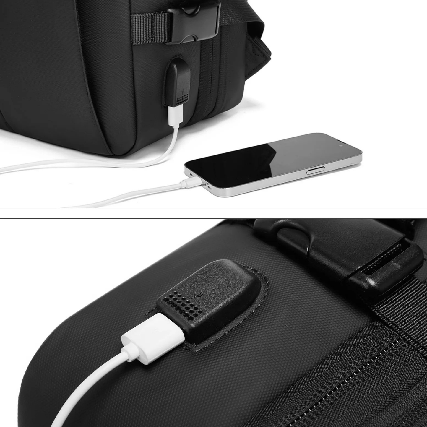 Zaino da Viaggio Espandibile con Compressione Sottovuoto da 60L – Bagaglio a Mano