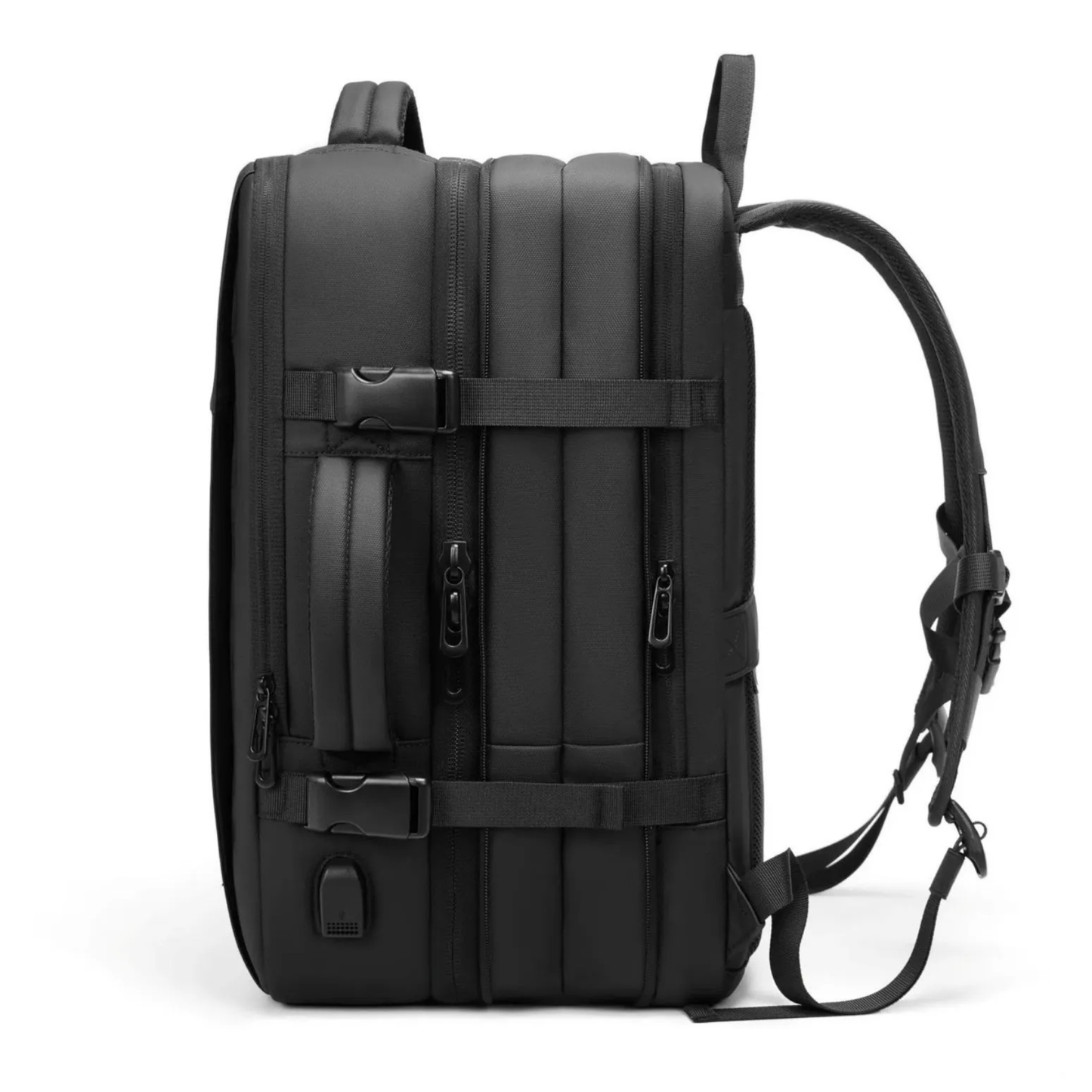 Zaino da Viaggio Espandibile con Compressione Sottovuoto da 60L – Bagaglio a Mano