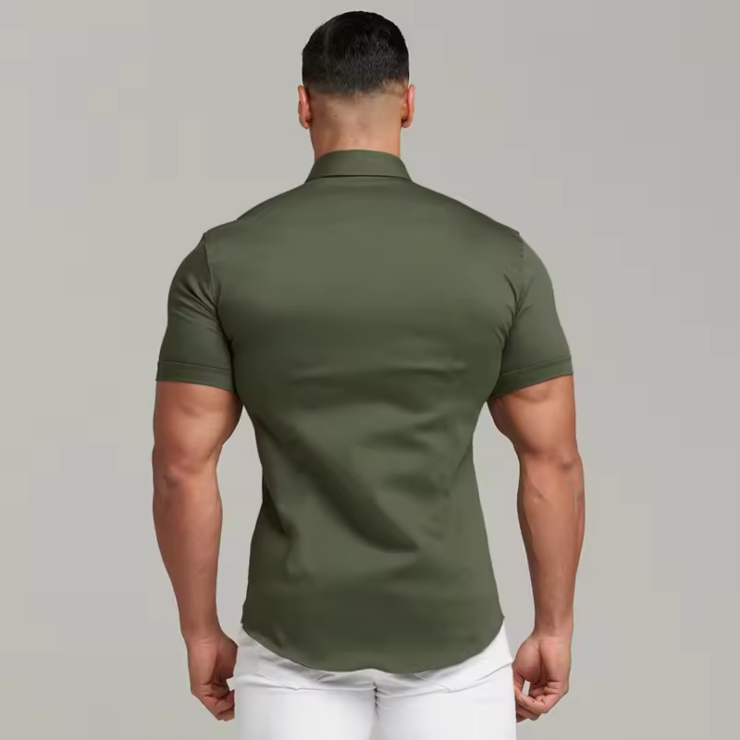 Camicia Power Verde Oliva
