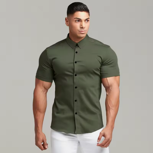 Camicia Power Verde Oliva