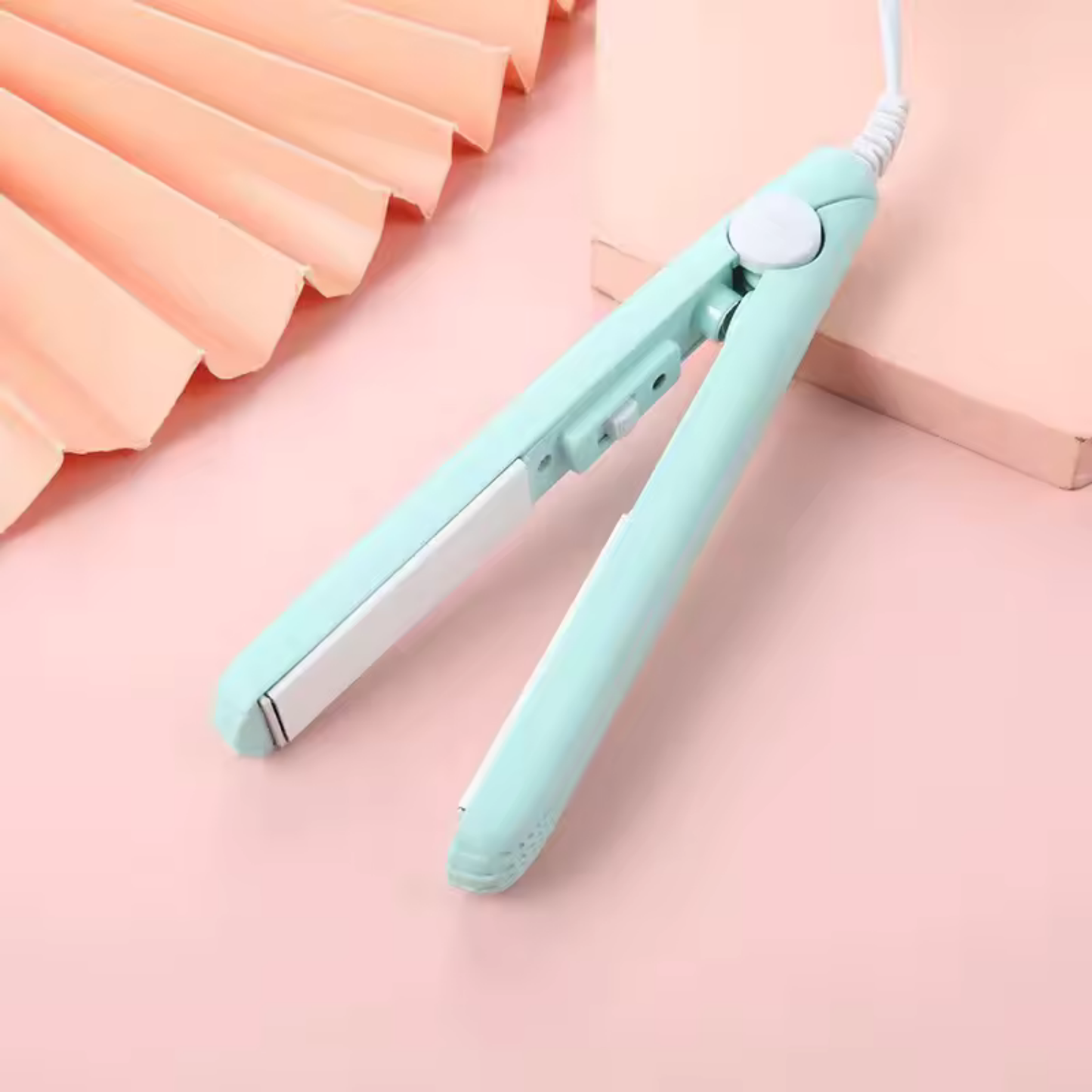 Mini piastra per capelli professionale