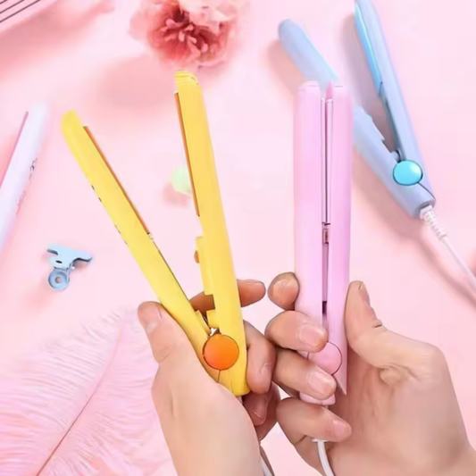 Mini piastra per capelli professionale