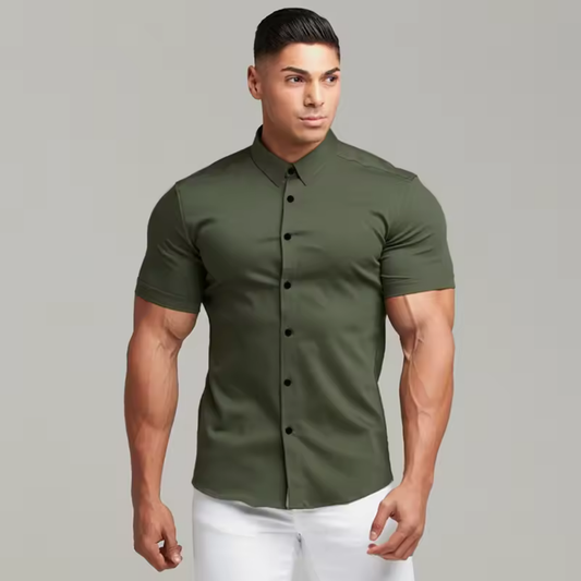 Camicia Power Verde Oliva
